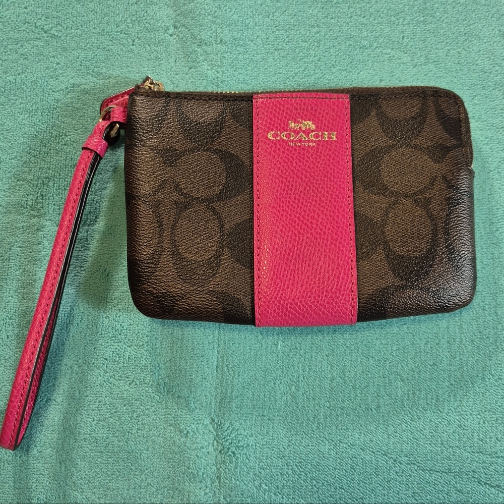 Coach Clutch Wristlet